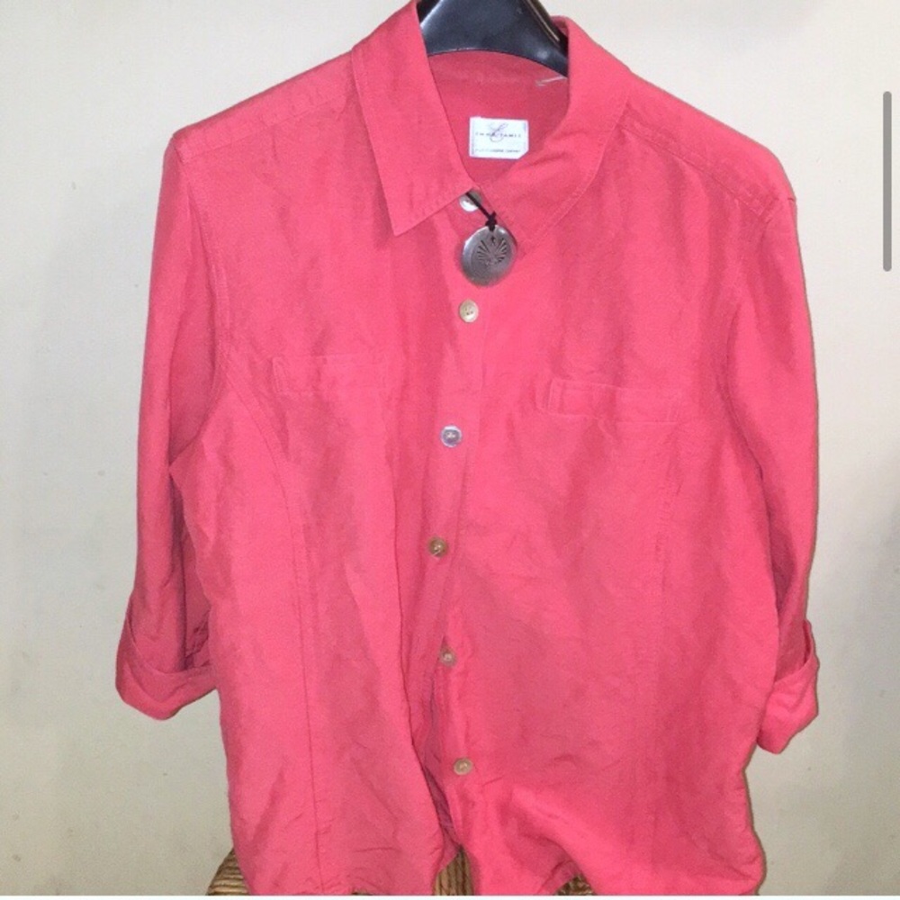 🛍️VTG Emma James Linen-blend jacket